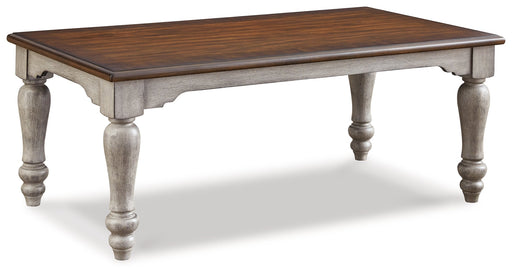 Lodenbay Antique Gray/Brown Coffee Table - T741-1 - Vega Furniture