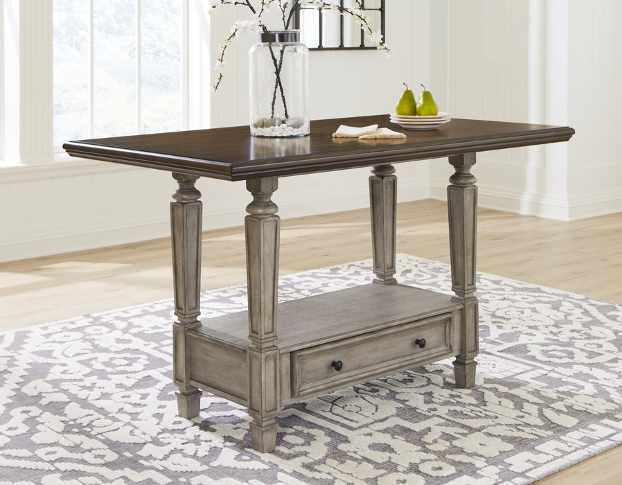 Lodenbay Antique Gray Counter Height Dining Table - D751-13 - Vega Furniture