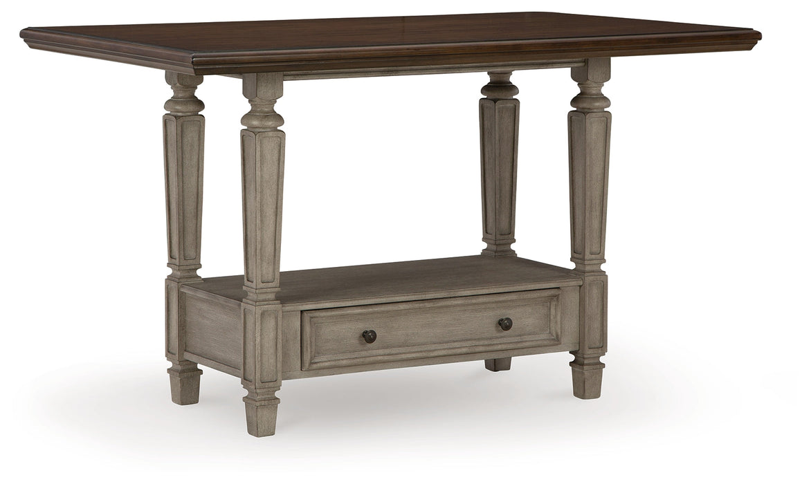 Lodenbay Antique Gray Counter Height Dining Table - D751-13 - Vega Furniture