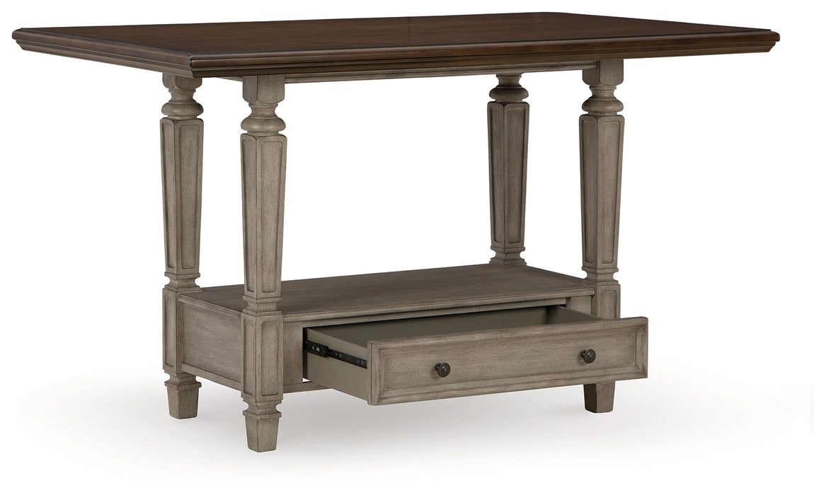 Lodenbay Antique Gray Counter Height Dining Table - D751-13 - Vega Furniture