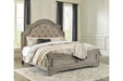 Lodenbay Antique Gray King Panel Bed - SET | B751-56 | B751-58 | B751-97 - Vega Furniture