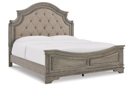 Lodenbay Antique Gray King Panel Bed - SET | B751-56 | B751-58 | B751-97 - Vega Furniture