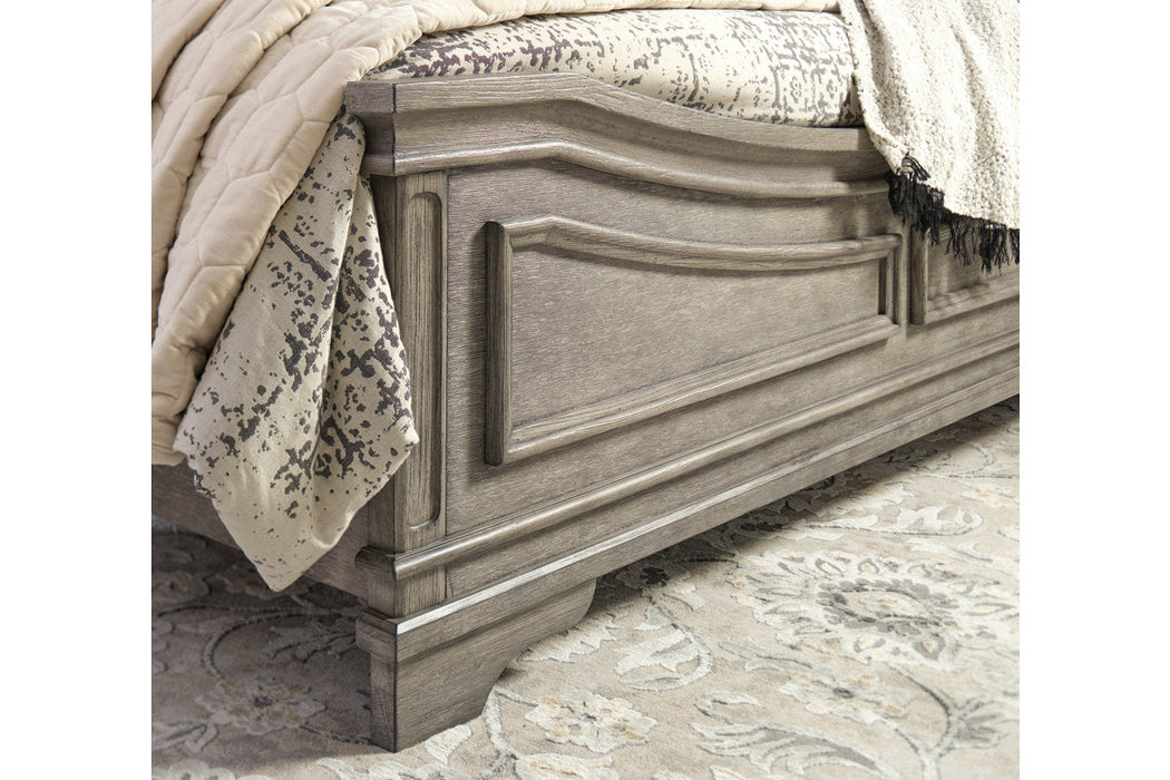 Lodenbay Antique Gray King Panel Bed - SET | B751-56 | B751-58 | B751-97 - Vega Furniture