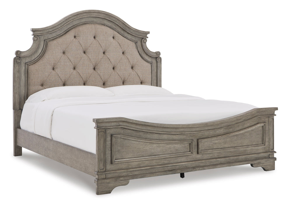 Lodenbay Antique Gray Queen Panel Bed - SET | B751-54 | B751-57 | B751-96 - Vega Furniture