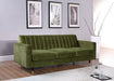 Lola Green Velvet Sofa - 619Olive-S - Vega Furniture