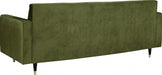 Lola Green Velvet Sofa - 619Olive-S - Vega Furniture