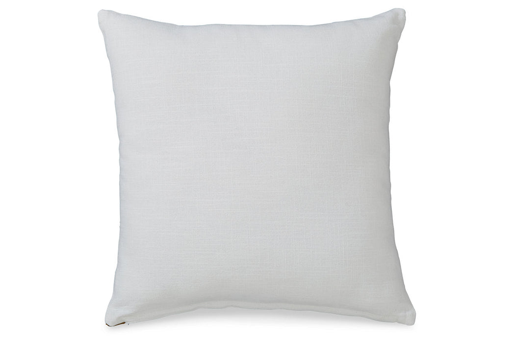 Longsum Black/White/Honey Pillow - A1000927P - Vega Furniture