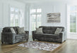 Lonoke Gunmetal Living Room Set - SET | 5050438 | 5050435 - Vega Furniture