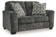 Lonoke Gunmetal Loveseat - 5050435 - Vega Furniture