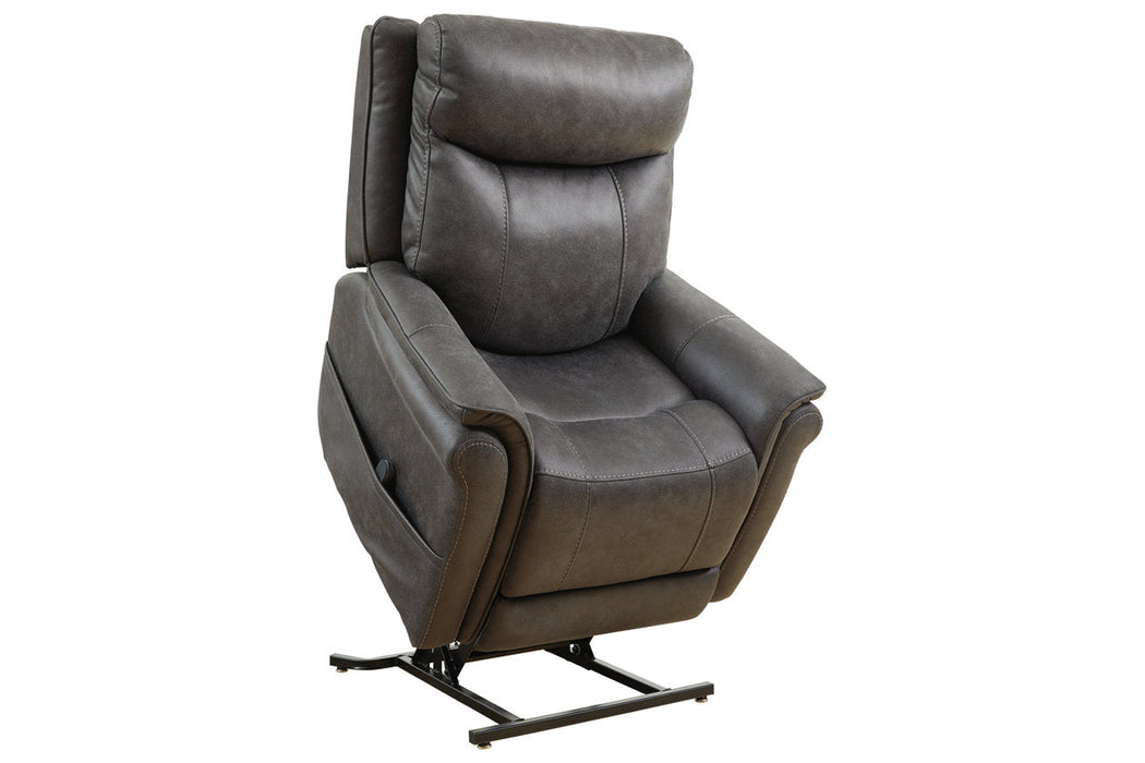 Lorreze Steel Power Lift Recliner - 8530512 - Vega Furniture