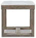 Loyaska Brown/Ivory End Table - T789-2 - Vega Furniture