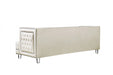 Lucas Cream Velvet Sofa - 609Cream-S - Vega Furniture