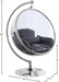 Luna Grey Acrylic Swing Bubble Accent Chair - 507Grey - Vega Furniture