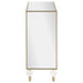 Lupin Mirror/Champagne 2-Door Accent Cabinet - 951854 - Vega Furniture