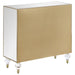 Lupin Mirror/Champagne 2-Door Accent Cabinet - 951854 - Vega Furniture