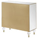 Lupin Mirror/Champagne 2-Door Accent Cabinet - 951854 - Vega Furniture