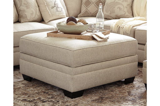 Luxora Bisque Ottoman With Storage - 5252111 - Vega Furniture