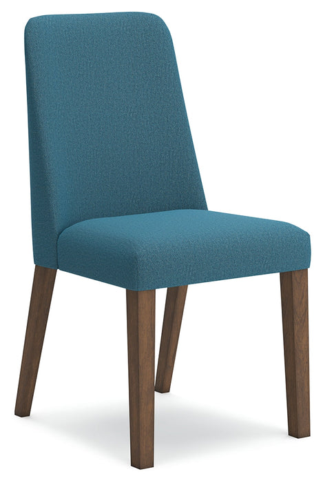 Lyncott Blue/Brown Dining Chair, Set of 2 - D615-03 - Vega Furniture