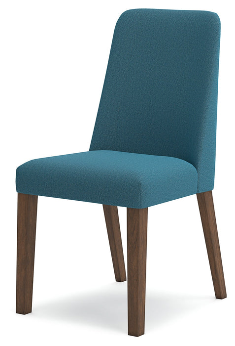 Lyncott Blue/Brown Dining Chair, Set of 2 - D615-03 - Vega Furniture