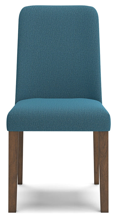 Lyncott Blue/Brown Dining Chair, Set of 2 - D615-03 - Vega Furniture