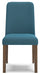 Lyncott Blue/Brown Dining Chair, Set of 2 - D615-03 - Vega Furniture