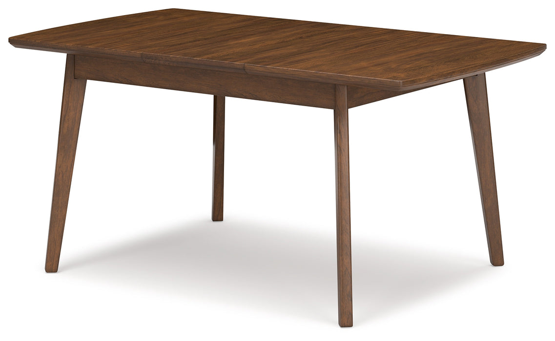 Lyncott Brown Dining Extension Table - D615-35 - Vega Furniture