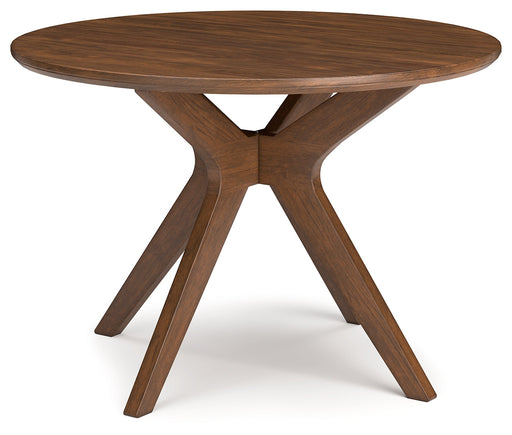 Lyncott Brown Dining Table - D615-15 - Vega Furniture