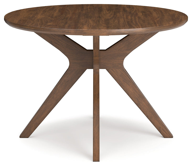 Lyncott Brown Dining Table - D615-15 - Vega Furniture