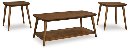 Lyncott Brown Table (Set of 3) - T416-13 - Vega Furniture