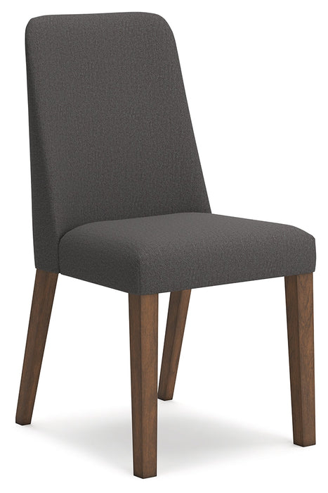 Lyncott Charcoal/Brown Dining Chair, Set of 2 - D615-02 - Vega Furniture