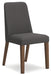 Lyncott Charcoal/Brown Dining Chair, Set of 2 - D615-02 - Vega Furniture