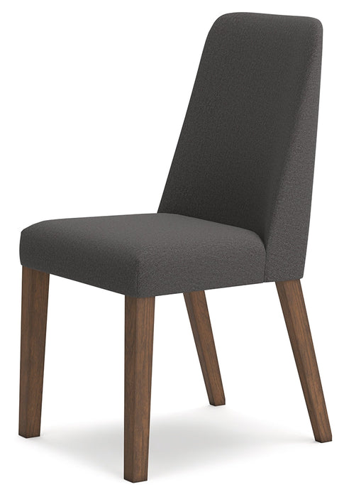 Lyncott Charcoal/Brown Dining Chair, Set of 2 - D615-02 - Vega Furniture