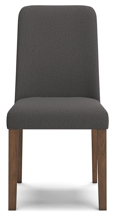 Lyncott Charcoal/Brown Dining Chair, Set of 2 - D615-02 - Vega Furniture