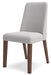 Lyncott Gray/Brown Dining Chair, Set of 2 - D615-01 - Vega Furniture