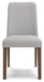 Lyncott Gray/Brown Dining Chair, Set of 2 - D615-01 - Vega Furniture