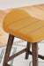 Lyncott Mustard/Brown Counter Height Barstool, Set of 2 - D615-424 - Vega Furniture