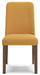 Lyncott Mustard/Brown Dining Chair, Set of 2 - D615-04 - Vega Furniture