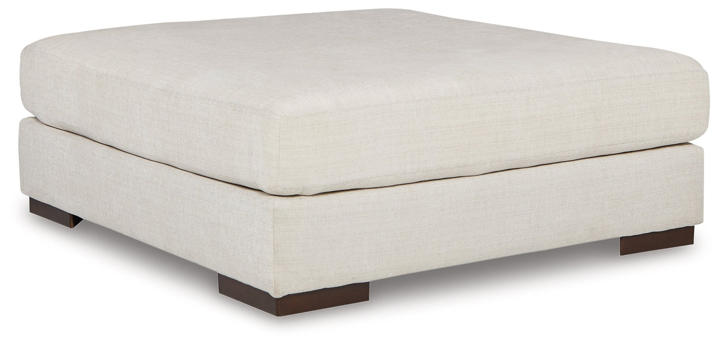 Lyndeboro Natural Oversized Accent Ottoman - 1020208 - Vega Furniture