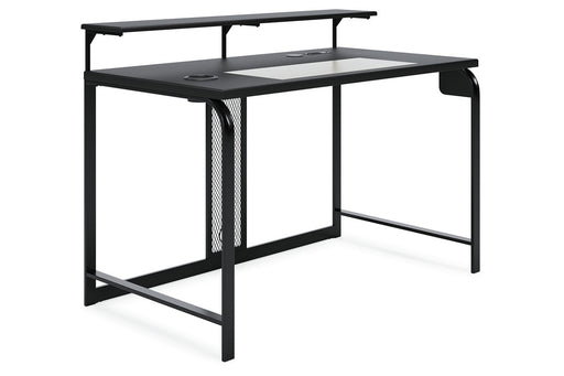 Lynxtyn Black 48" Home Office Desk - H400-110 - Vega Furniture