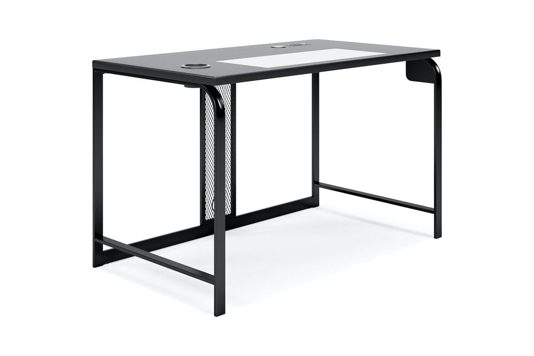 Lynxtyn Black 48" Home Office Desk - H400-110 - Vega Furniture