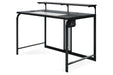 Lynxtyn Black 48" Home Office Desk - H400-110 - Vega Furniture