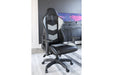 Lynxtyn Black/Gray Home Office Desk Chair - H400-09A - Vega Furniture