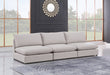 Mackenzie Beige Linen Textured 120" Modular Sofa - 688Beige-S120A - Vega Furniture