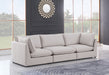 Mackenzie Beige Linen Textured 120" Modular Sofa - 688Beige-S120B - Vega Furniture