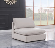 Mackenzie Beige Modular Armless Chair - 688Beige-Armless - Vega Furniture
