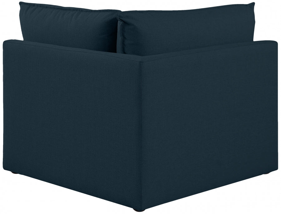 Mackenzie Blue Modular Corner Chair - 688Navy-Corner - Vega Furniture