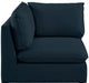 Mackenzie Blue Modular Corner Chair - 688Navy-Corner - Vega Furniture