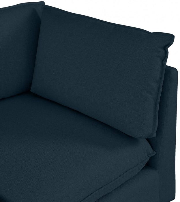 Mackenzie Blue Modular Corner Chair - 688Navy-Corner - Vega Furniture