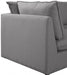 Mackenzie Grey Linen Textured 120" Modular Sofa - 688Grey-S120B - Vega Furniture