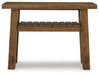 Mackifeld Warm Brown Sofa Table - T724-4 - Vega Furniture